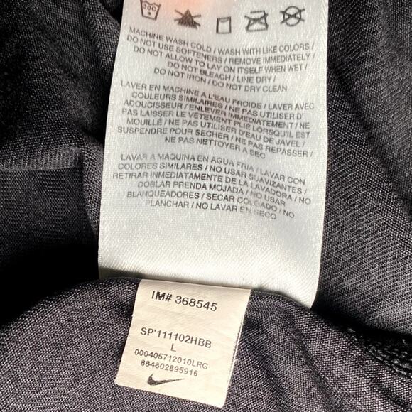 Nike Women's Dri-FIT Black Workout Top - Breathable - Picture 8 of 8